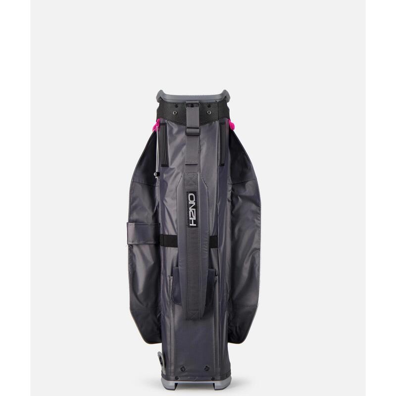 BF243338 2024 H2NO LITE WATERPROOF GOLF CART BAG - GREY/PINK