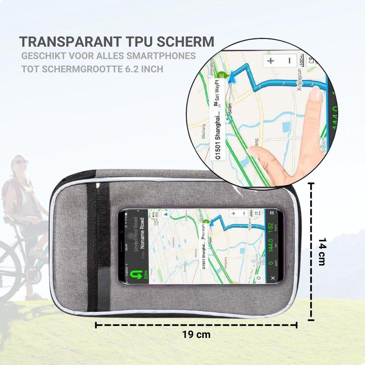 Borsa da manubrio per bicicletta - Isolata rimovibile - Impermeabile 2/6
