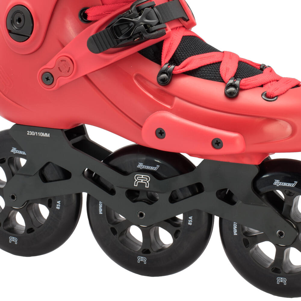 FR 1 310 UNISEX INLINE FITNESS, FREESTYLE & FREERIDE SKATES – RED 3/5