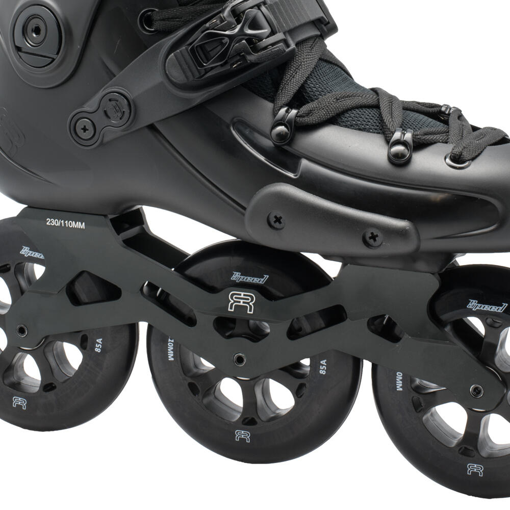 FR 1 310 UNISEX INLINE FITNESS, FREESTYLE & FREERIDE SKATES – BLACK 3/6