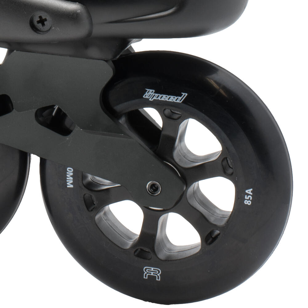 FR 1 310 UNISEX INLINE FITNESS, FREESTYLE & FREERIDE SKATES – BLACK 4/6