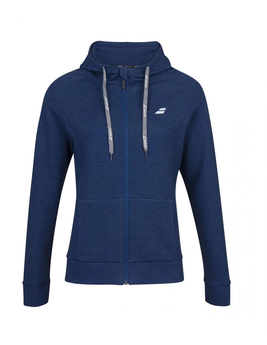 giacca con cappuccio - tennis - donna - confortevole, casual - blu estate 3/3