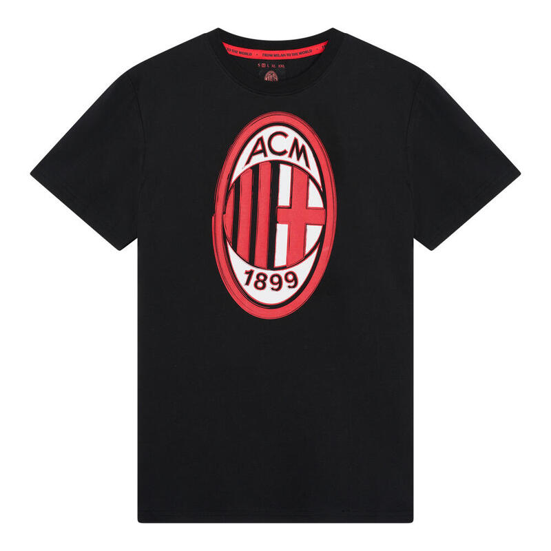 T-shirt AC Milan grand logo adulte