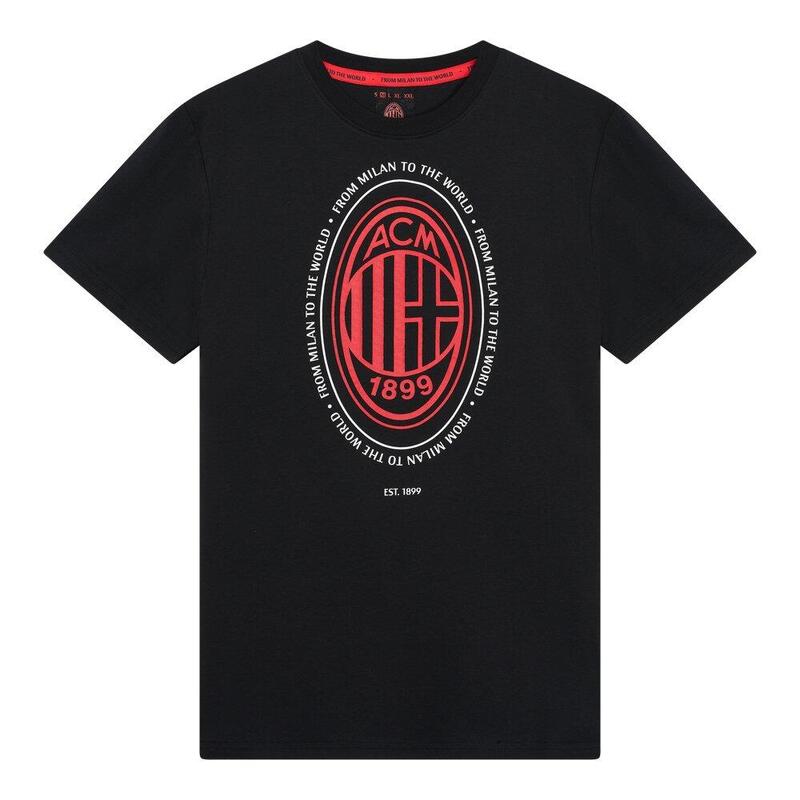 AC Milan logo t-shirt - Kinder