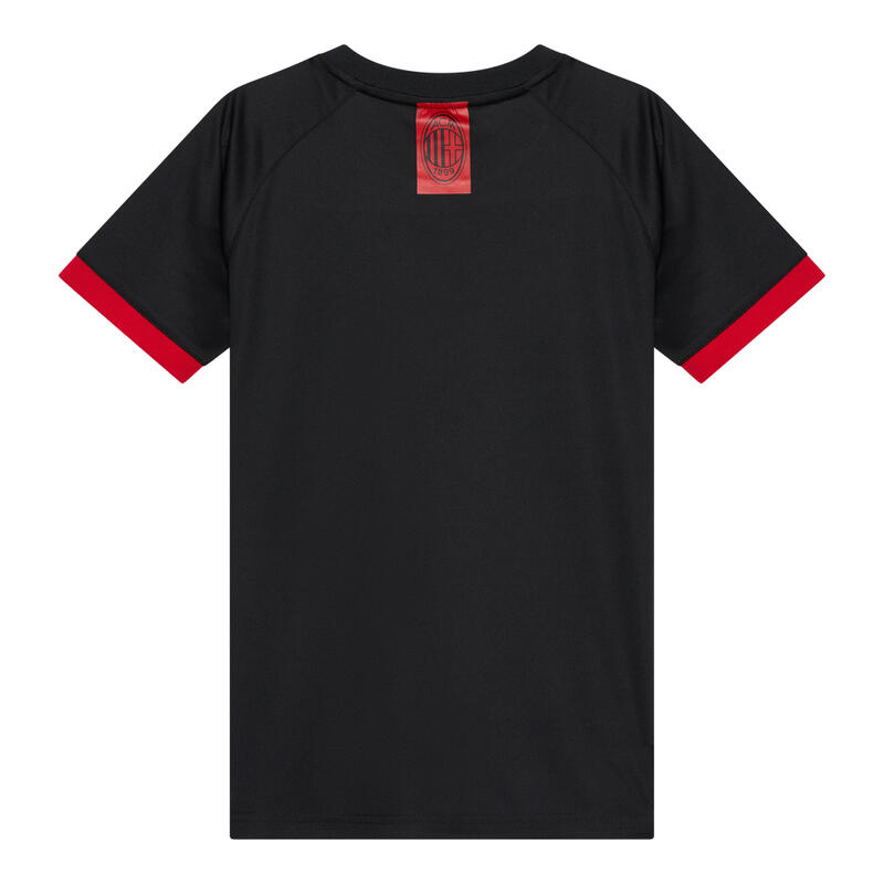 AC Milan big logo t-shirt kids