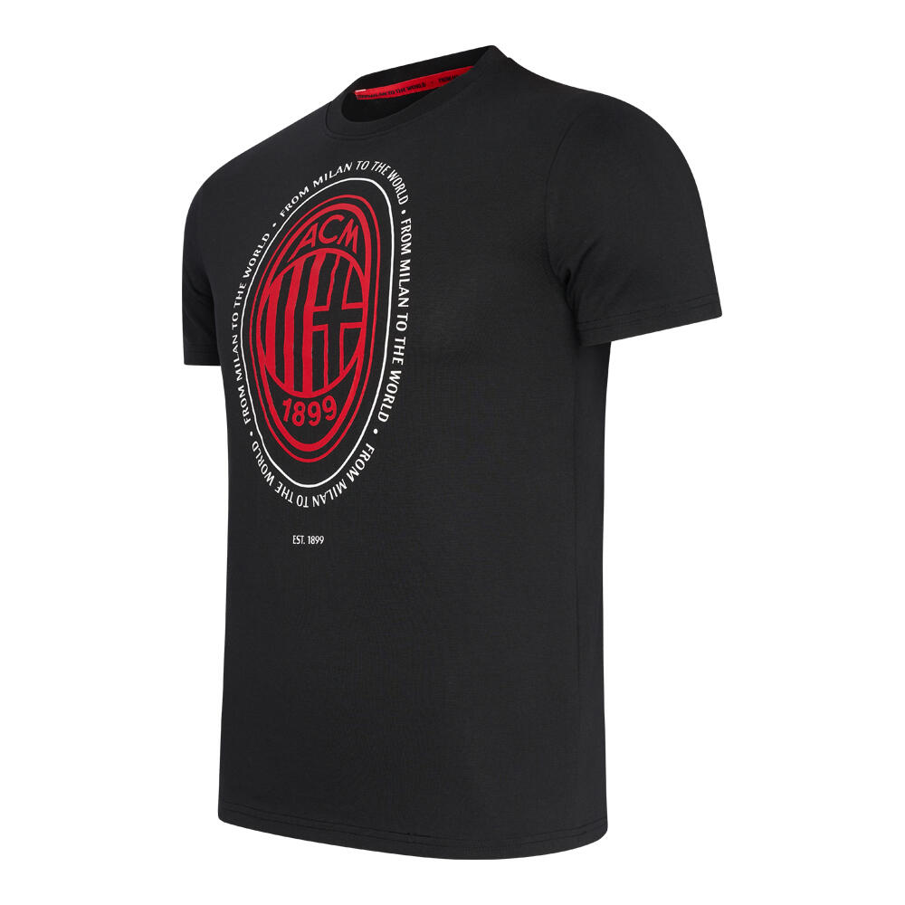 Koszulka z logo AC Milan dla dzieci