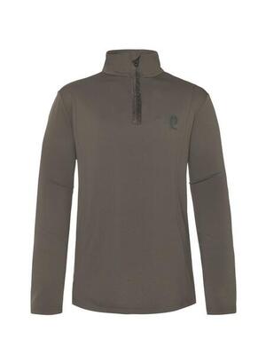 B willowy jr 1/4 zip top - trui - 672_huntergreen - jongens - pisteskiën