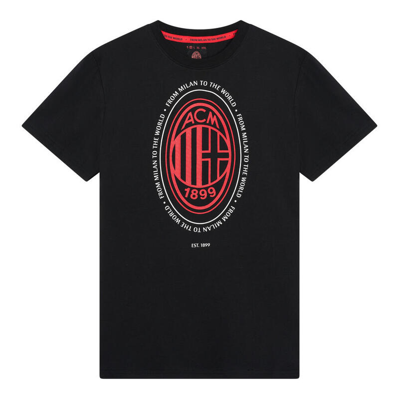 AC Milan logo t-shirt kids