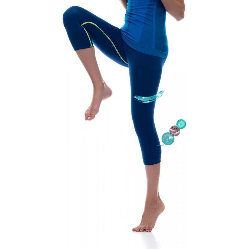 Legging de yoga femme BLEU