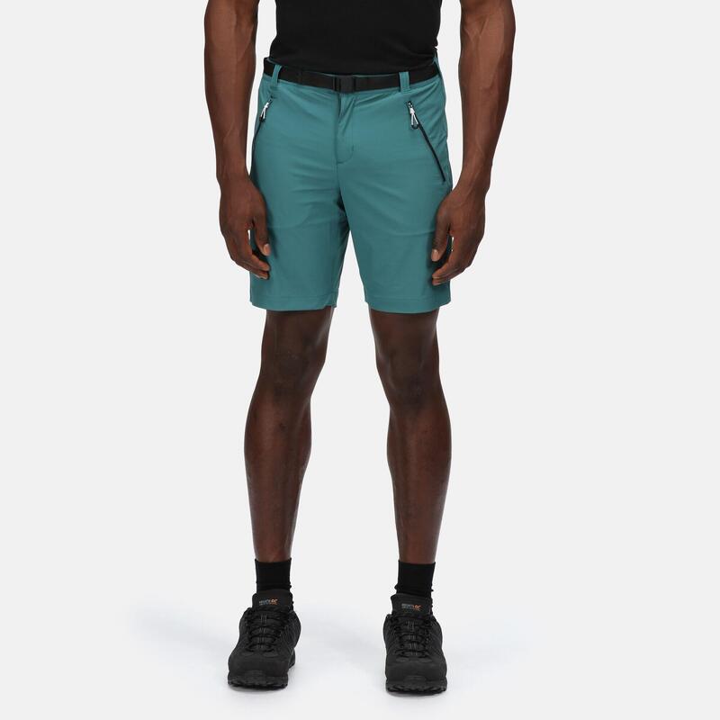 Xert Stretch III Short de randonnée pour homme - Vert