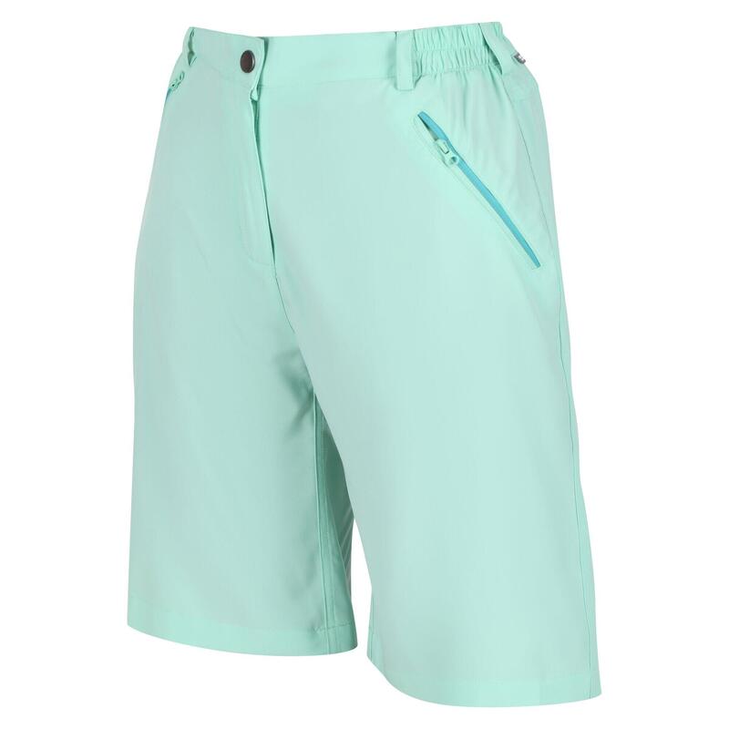 Xert Stretch Short de randonnée pour femme - Vert