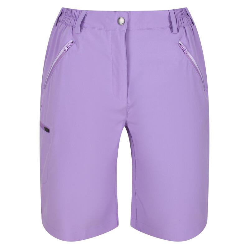 Xert Stretch Short de randonnée pour femme - Violet