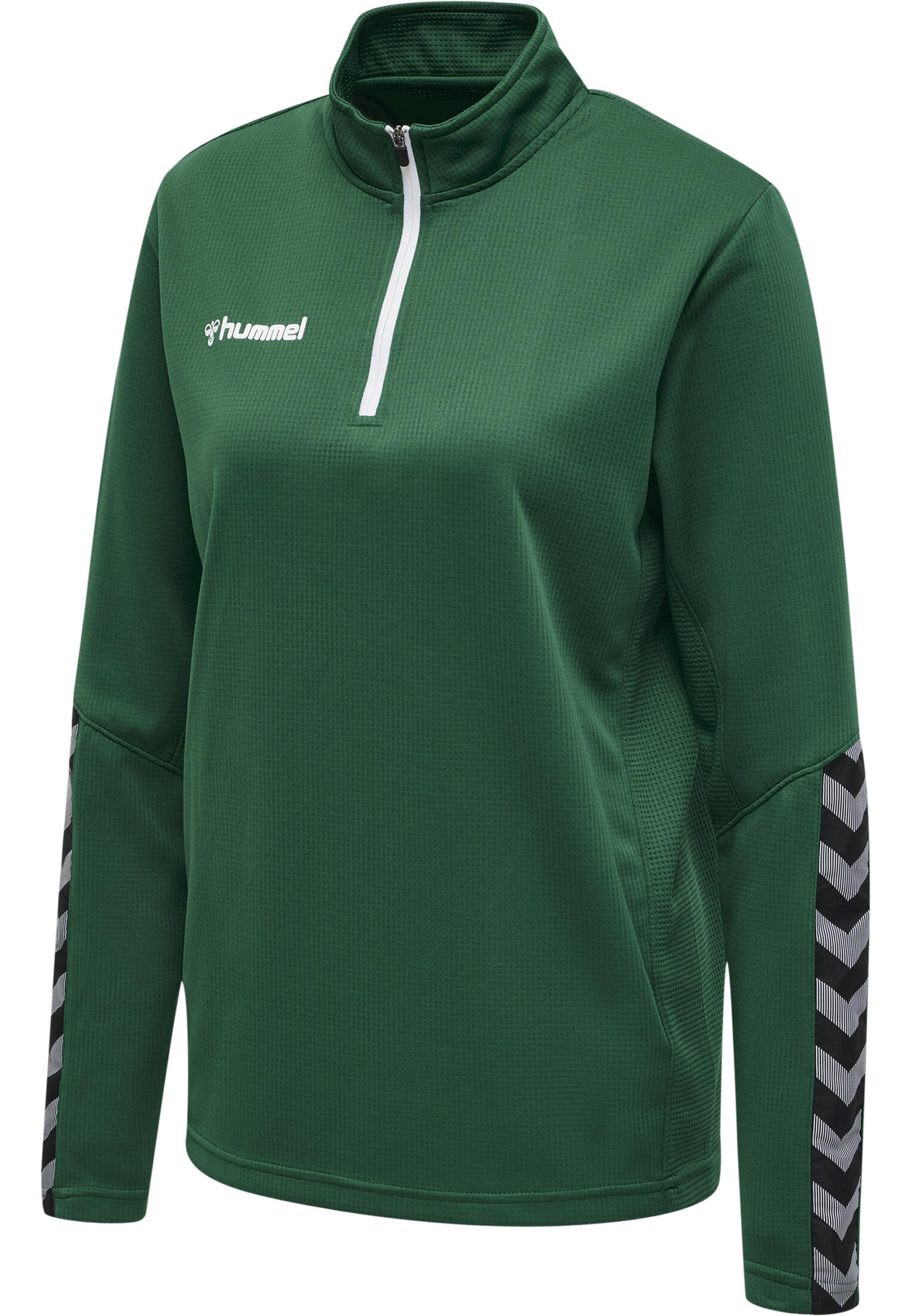 Bluza do piłki nożnej damska Hummel demi-zip hml AUTHENTIC