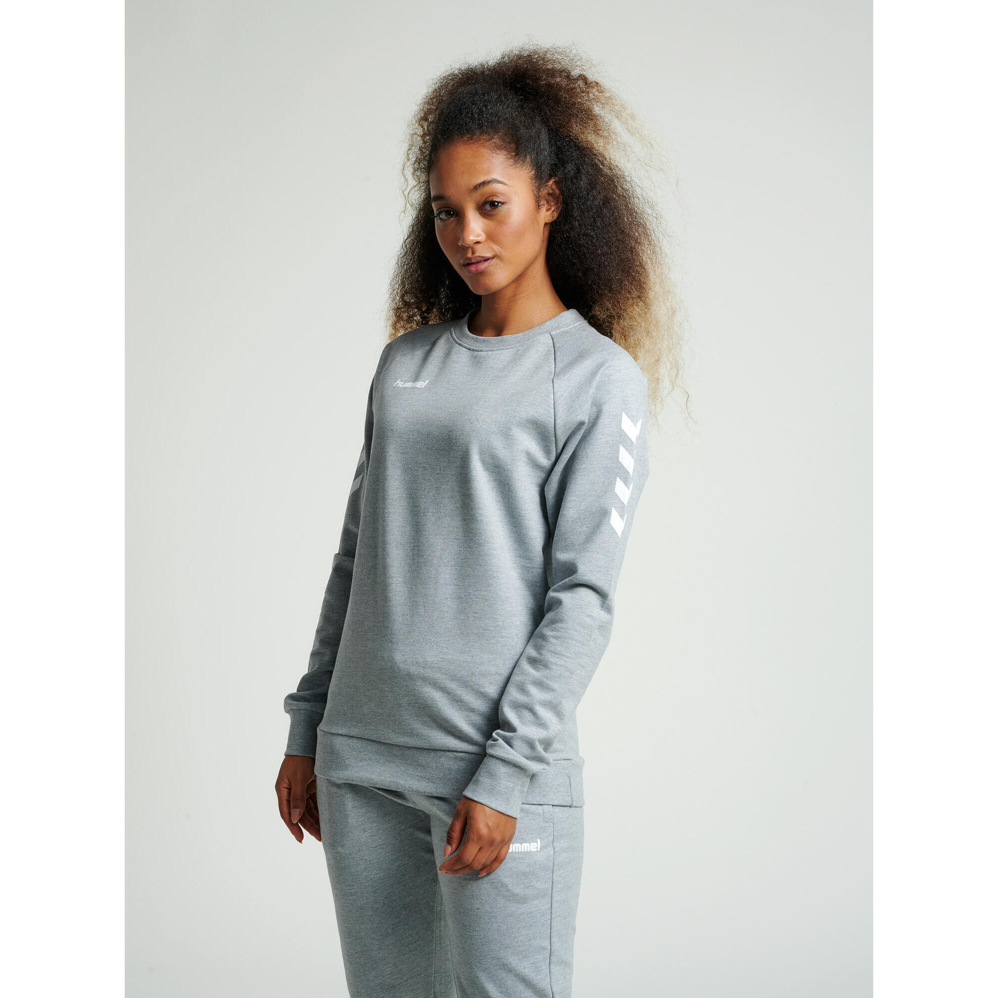 HUMMEL Felpa da donna Hummel hmlGO cotton