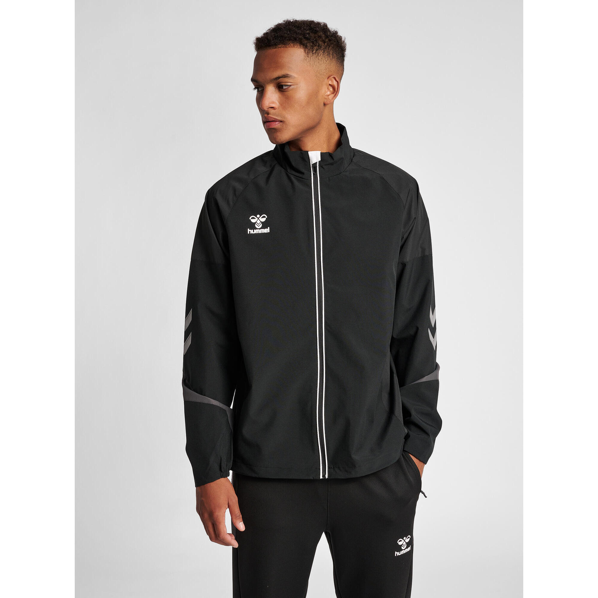 Hummel - Fermeture Éclair Zip Combinaison Hmllead Homme Hummel - Veste - Noir - S - Decathlon