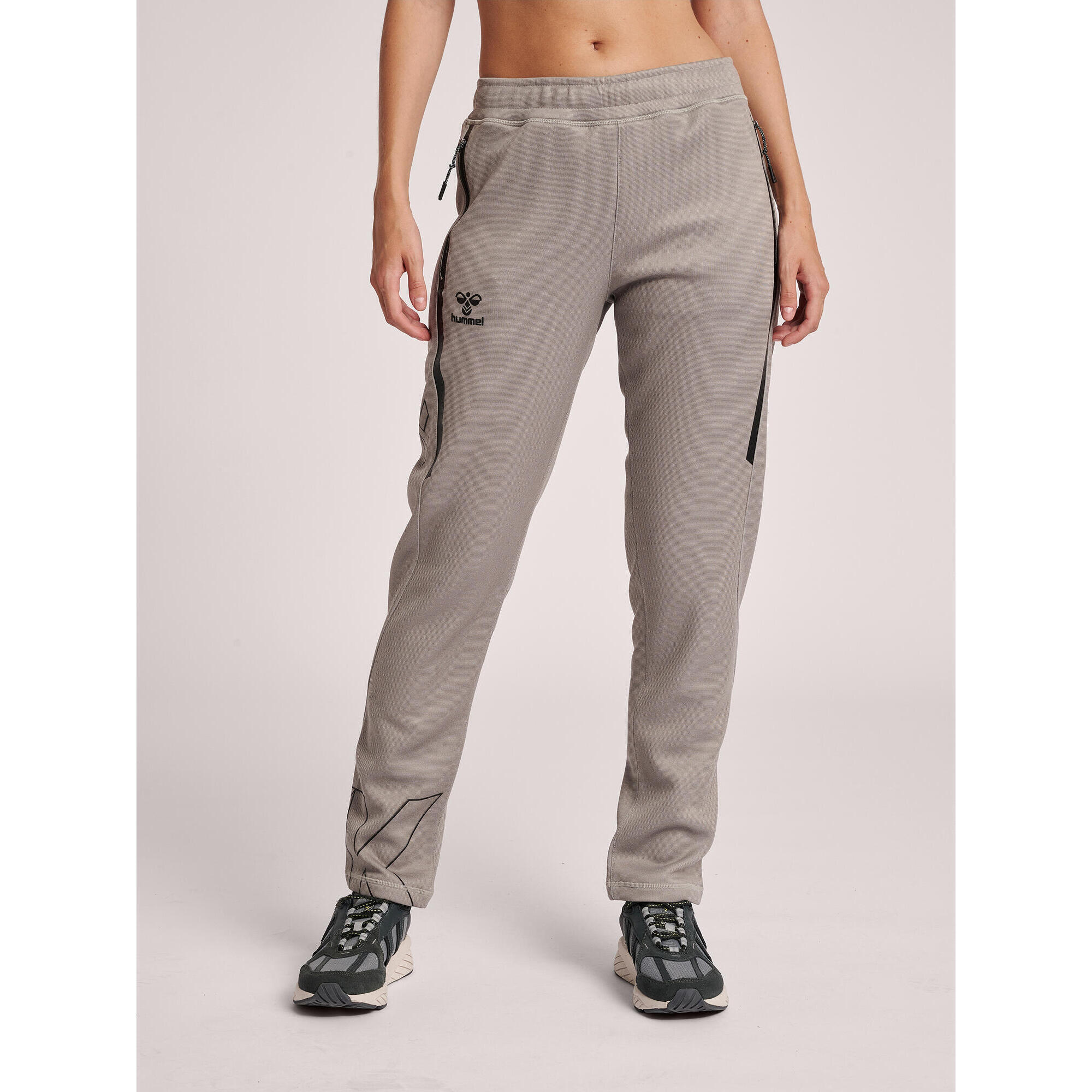Hummel - Fermeture À Cordon Pantalon Hmlcima Femme Hummel - Pantalons - Gris - 40 M - Decathlon
