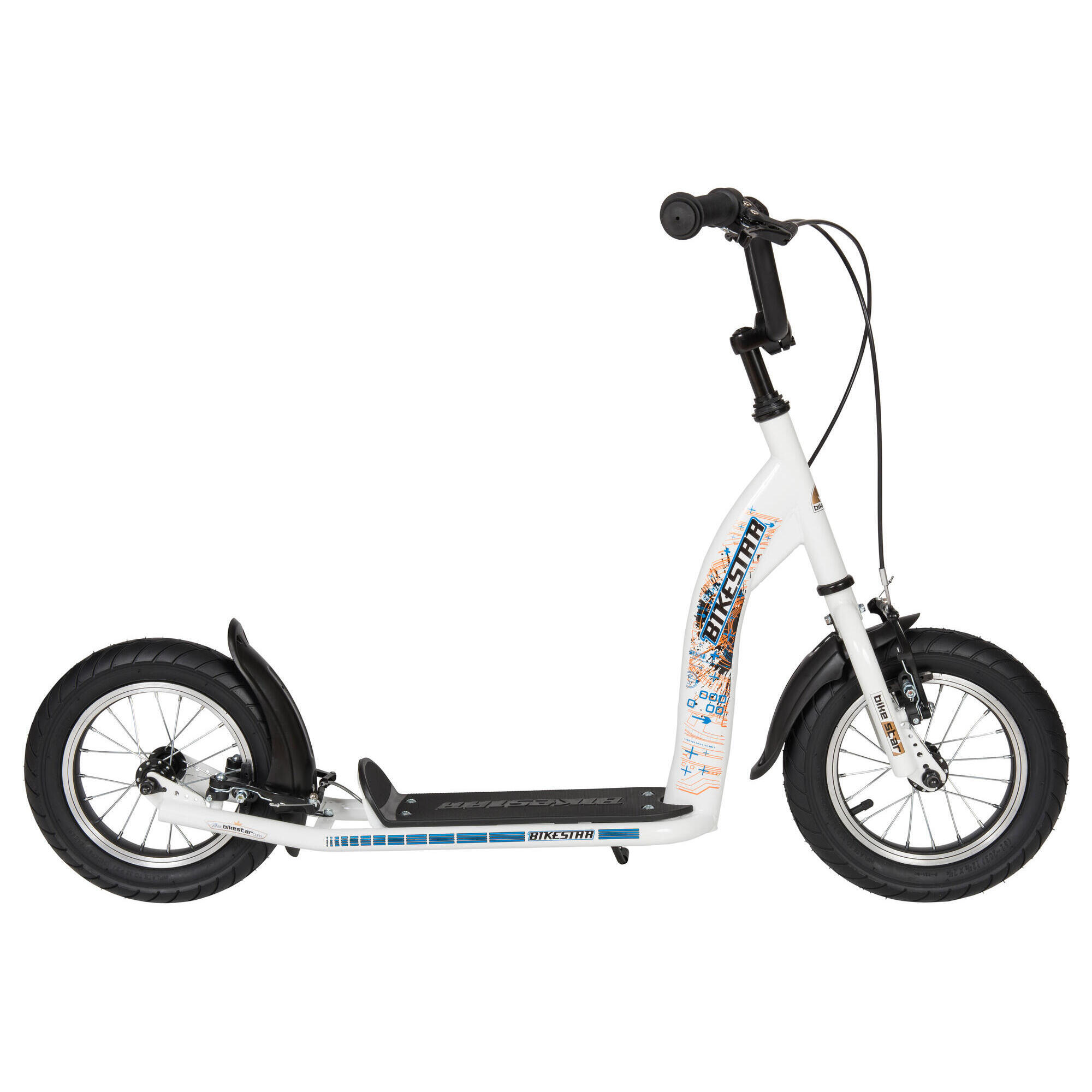 Star Scooter - Trottinette Grandes Roues 12", Pour Enfants De 8 Ans, Pneus Gonflables, Sport - Trottinette - Blanc - Taille Unique - Decathlon