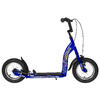 Bikestar autoped, 12 inch, Sport step, blauw