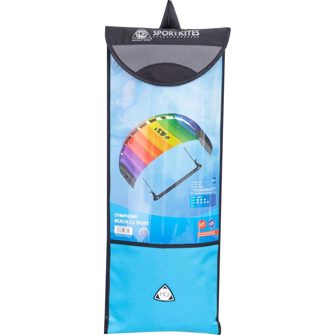 HQ - Symphony Beach III 2.2 Sport - Lenkmatte | Lenkdrachen mit Bar, 73x220cm 2/7