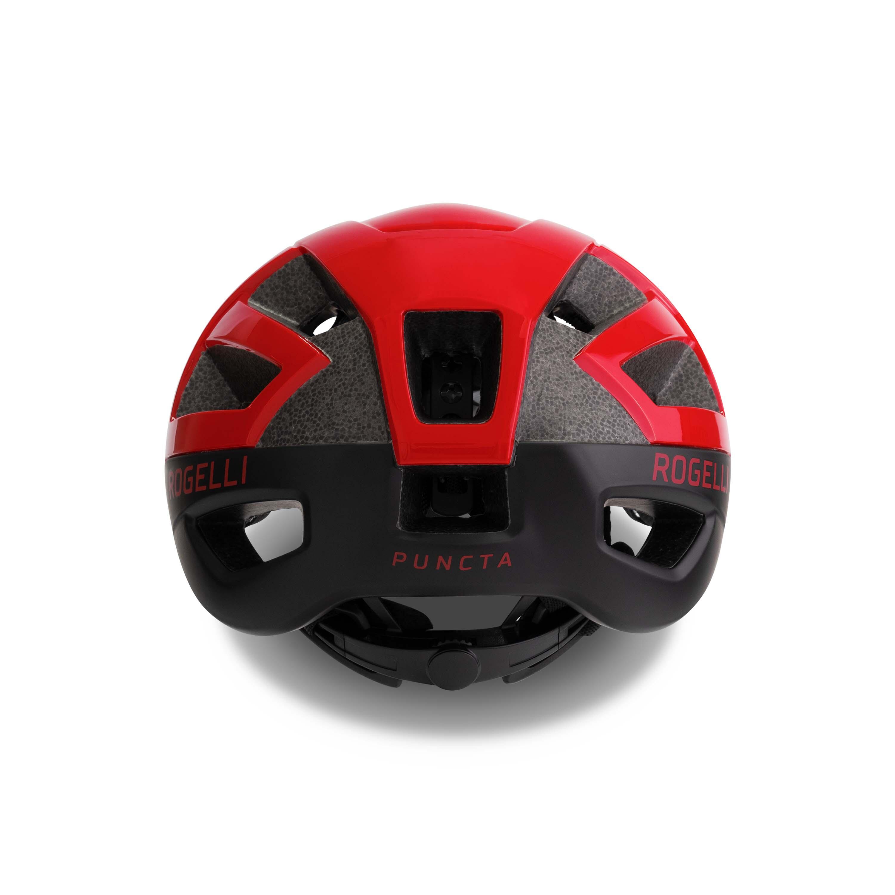 Kask rowerowy Rogelli PUNCTA z błyszczącą powierzchnią 2/7