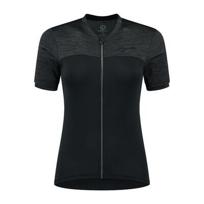 Fietsshirt korte mouwen dames melange
