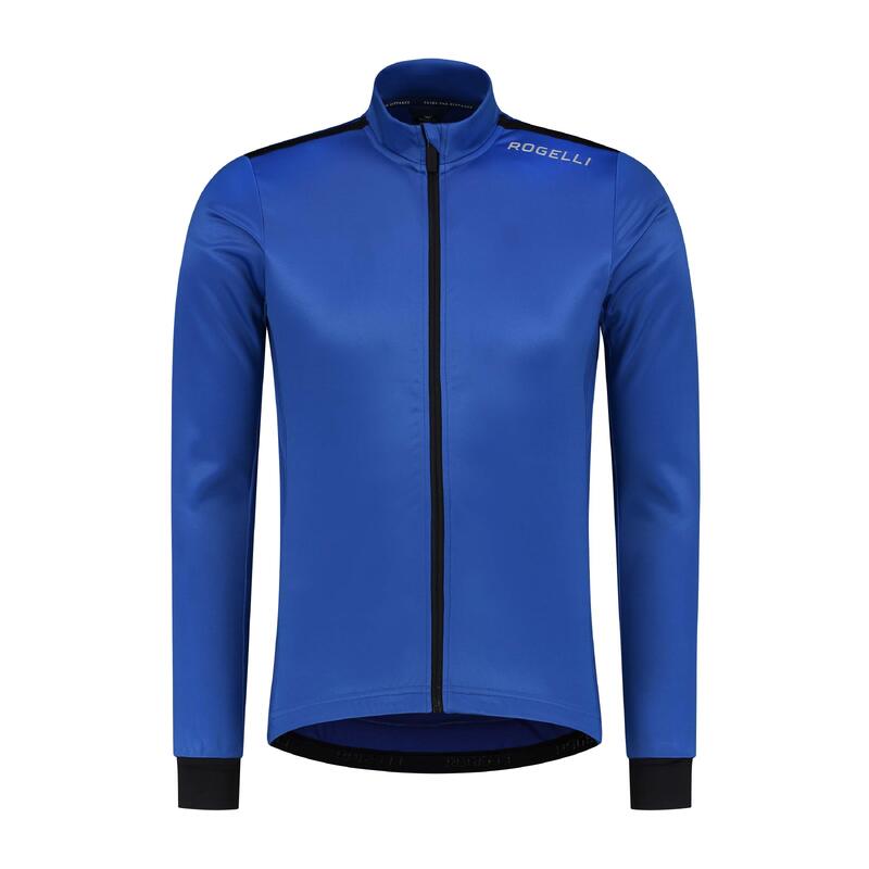 Chaqueta ciclismo invierno Rogelli Attq - Hombre - Negra/Amarilla