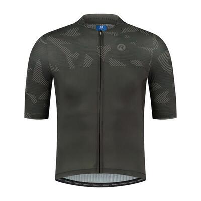 Fietsshirt korte mouwen heren camo