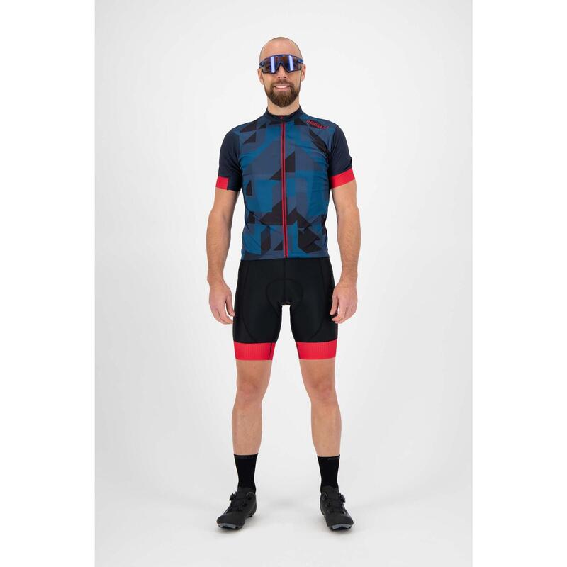 Korte Fietsbroek Met Bretels Heren- Flex