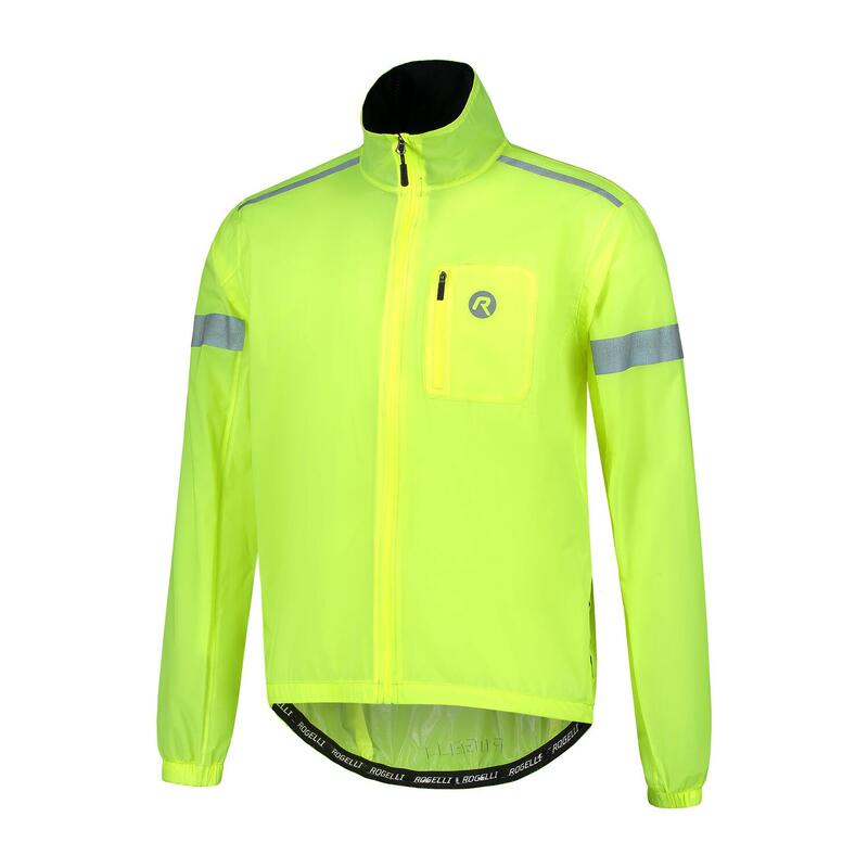 Fietsregenjack Met Lange Mouwen Heren - Cloud