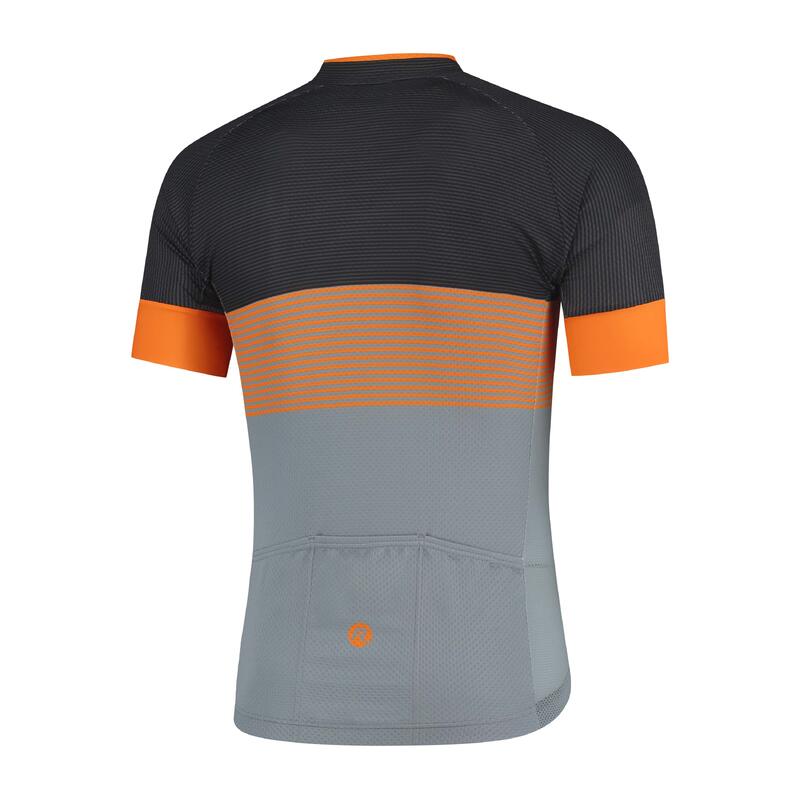 Koszulka rowerowa męska Rogelli Boost z krótkim rękawem, pomarańczowa