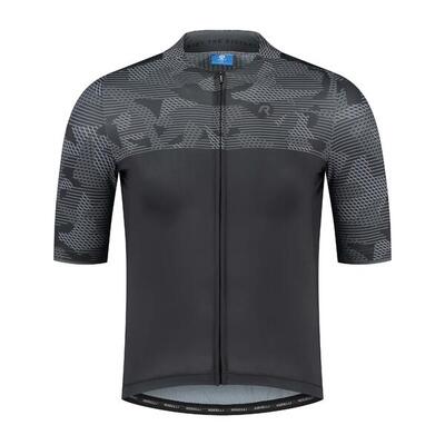 Fietsshirt korte mouwen heren camo