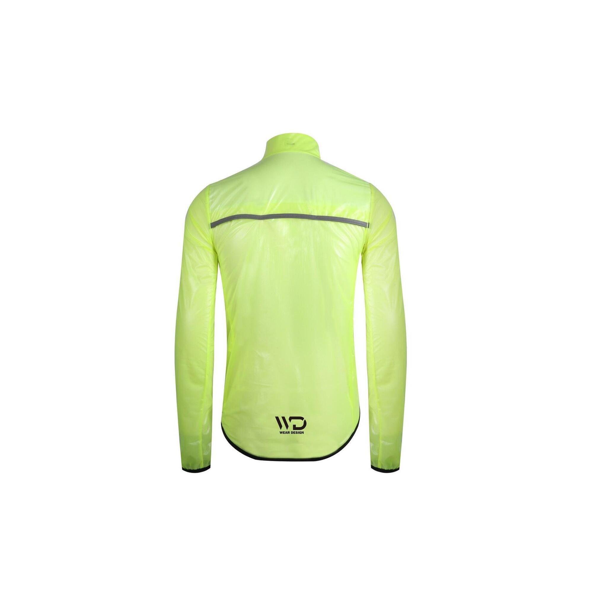 Veste de pluie vélo Jaune 2/3