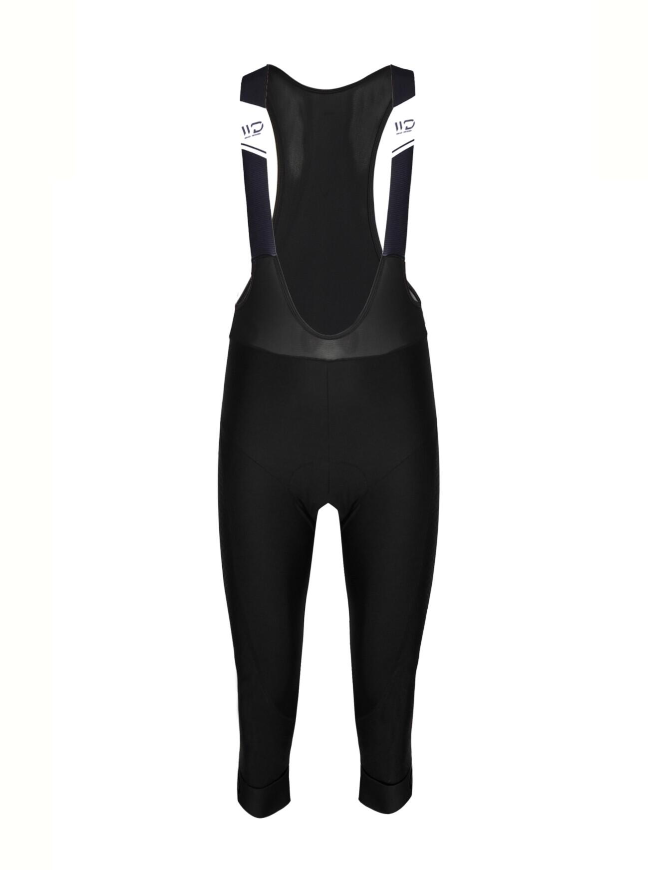 Calças de ciclismo atlas para homem 3/4 preto