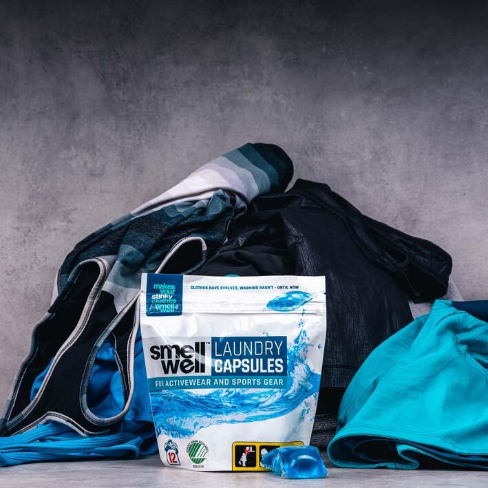 SmellWell Wascapsules voor je sport en normale kleding