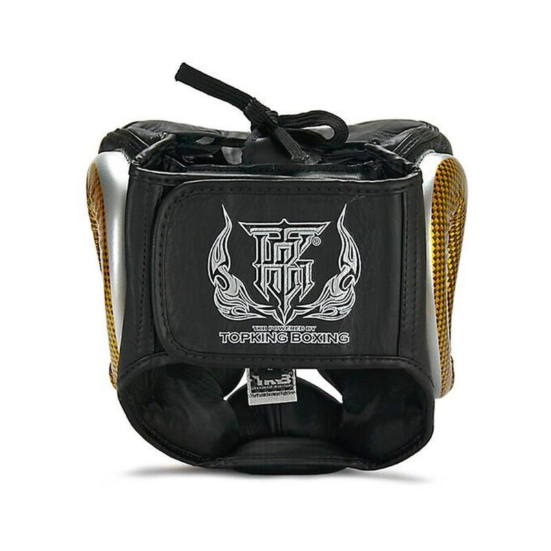 Casque de boxe Top King Empower noir-or