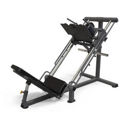 Squat et presse pour jambes - disques olympiques - supporte 200 kg