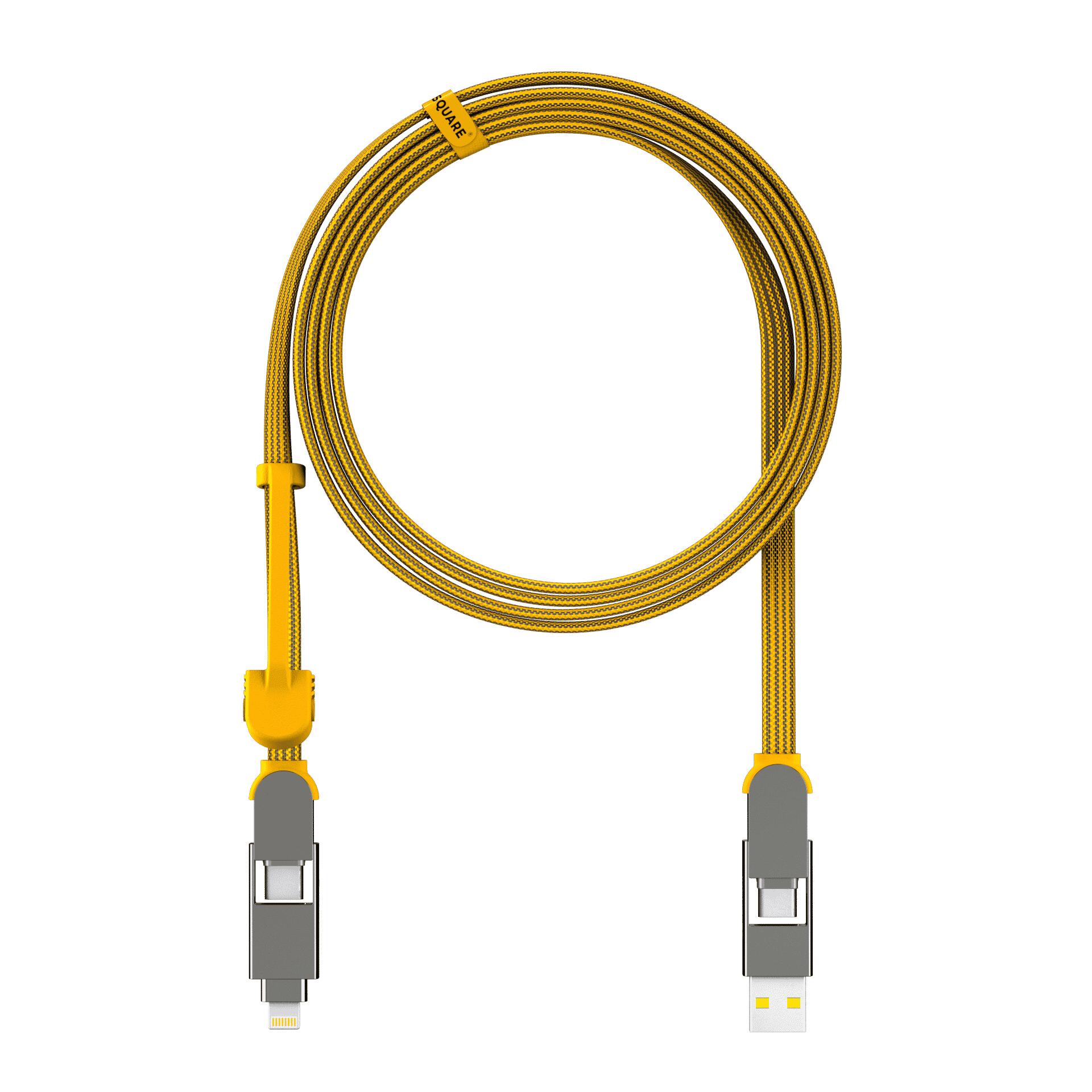 Cabo de carregamento inCharge XL 2M - Amarelo