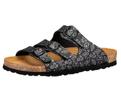 Pantolette schwarz Damen Pantolette Bioline Lady Soft