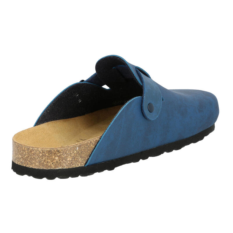 Clog blau Herren Pantolette Bioline Clog