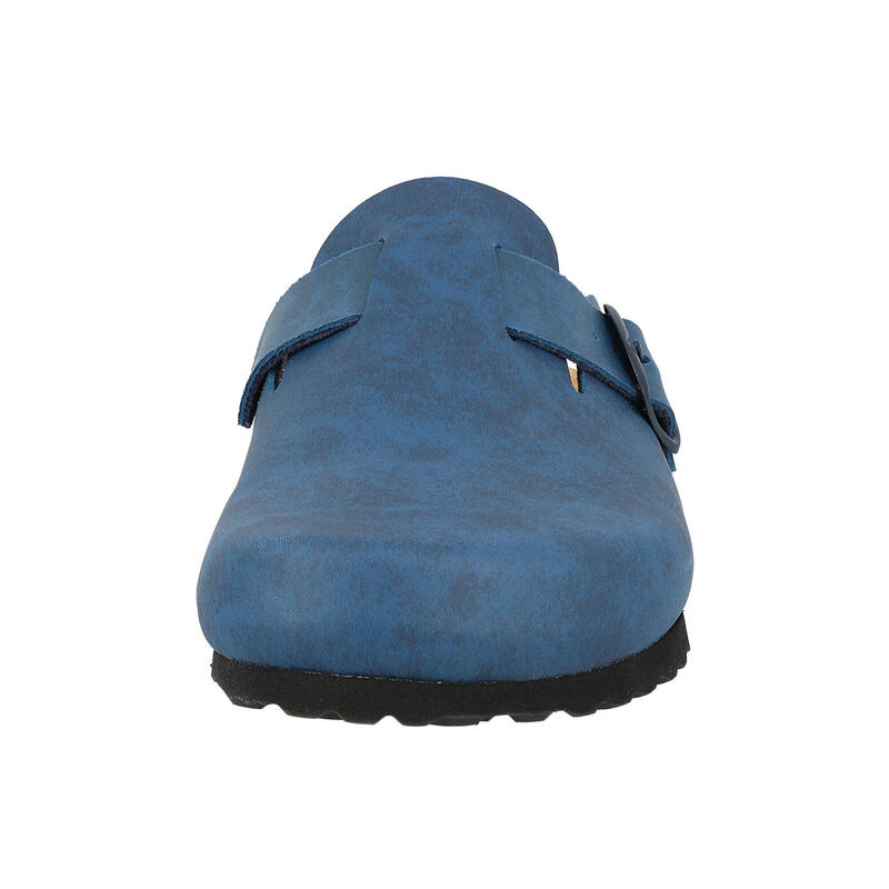 Clog blau Herren Pantolette Bioline Clog