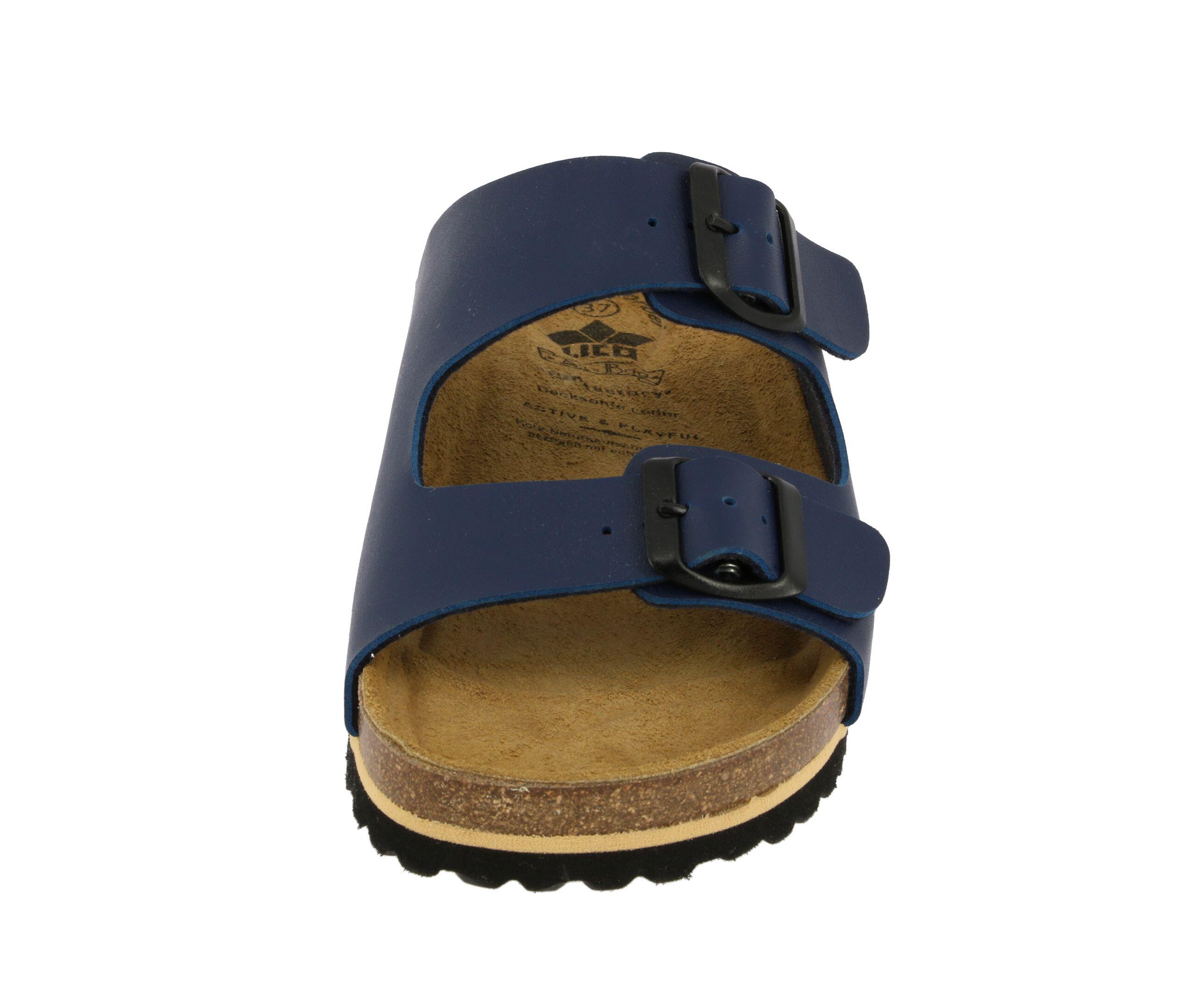 Pantolette Herren Schnallen LICO Bioline Special 3/6