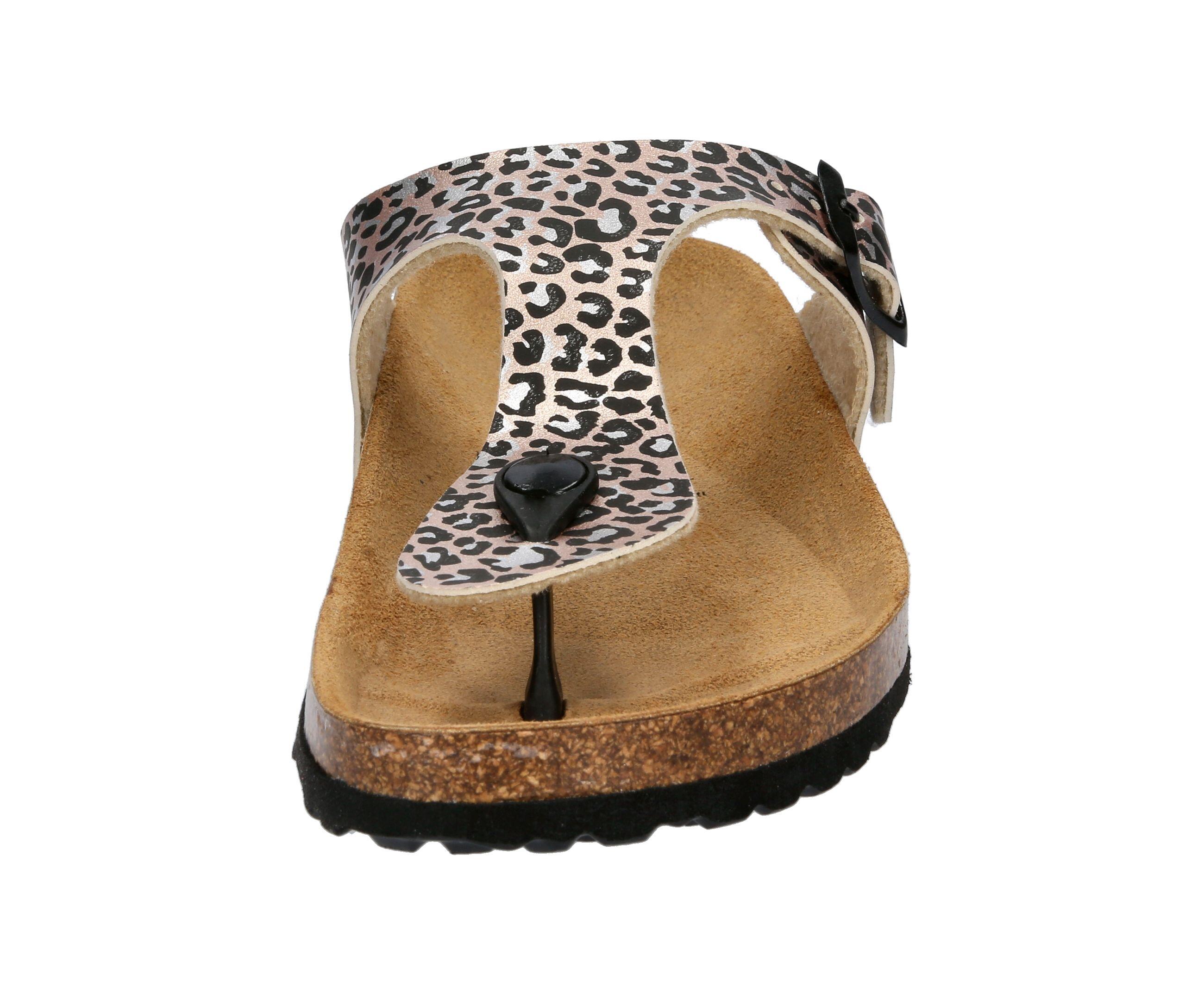 Zehentrenner Damen Schnallen LICO Bioline Trend 3/6