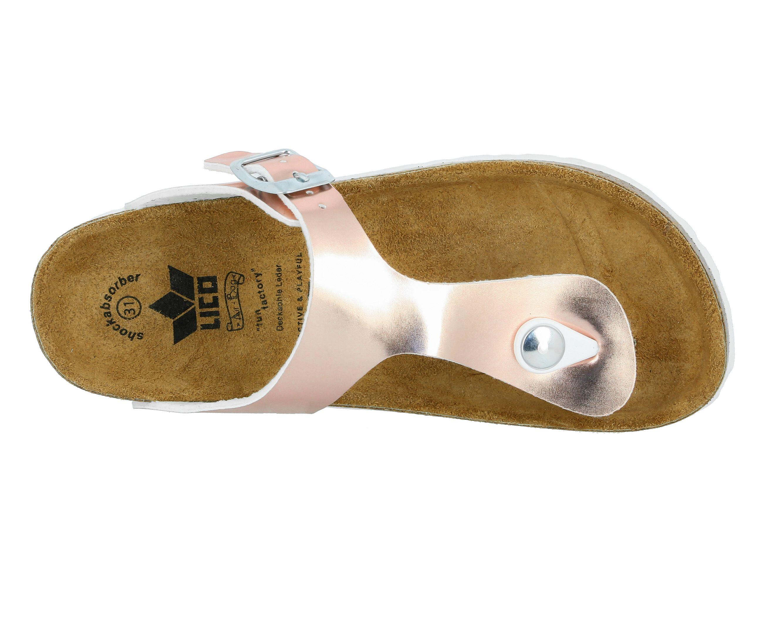 Zehentrenner Mädchen Schnallen LICO Bioline Trend Kids 5/6