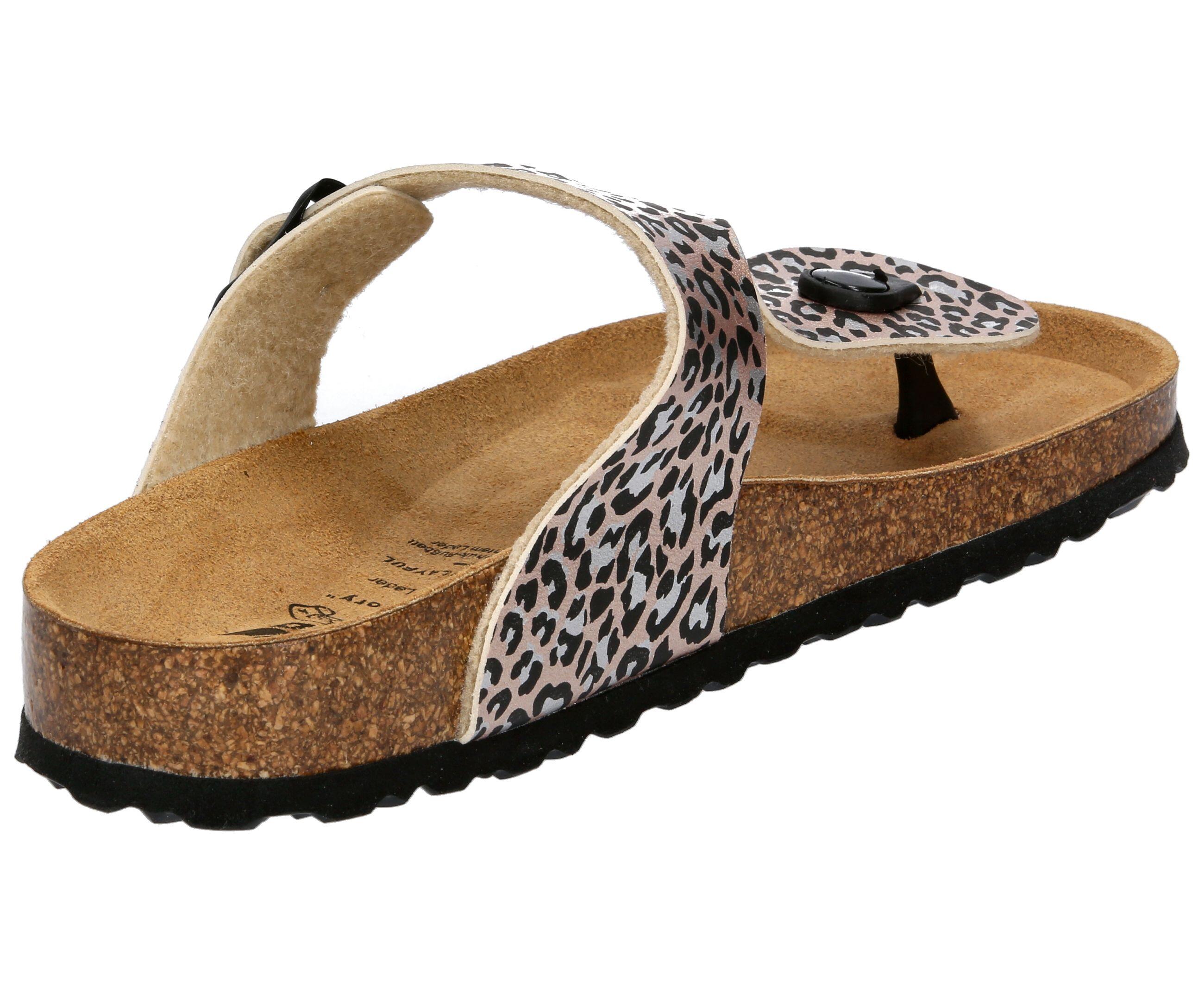 Zehentrenner Damen Schnallen LICO Bioline Trend 4/6