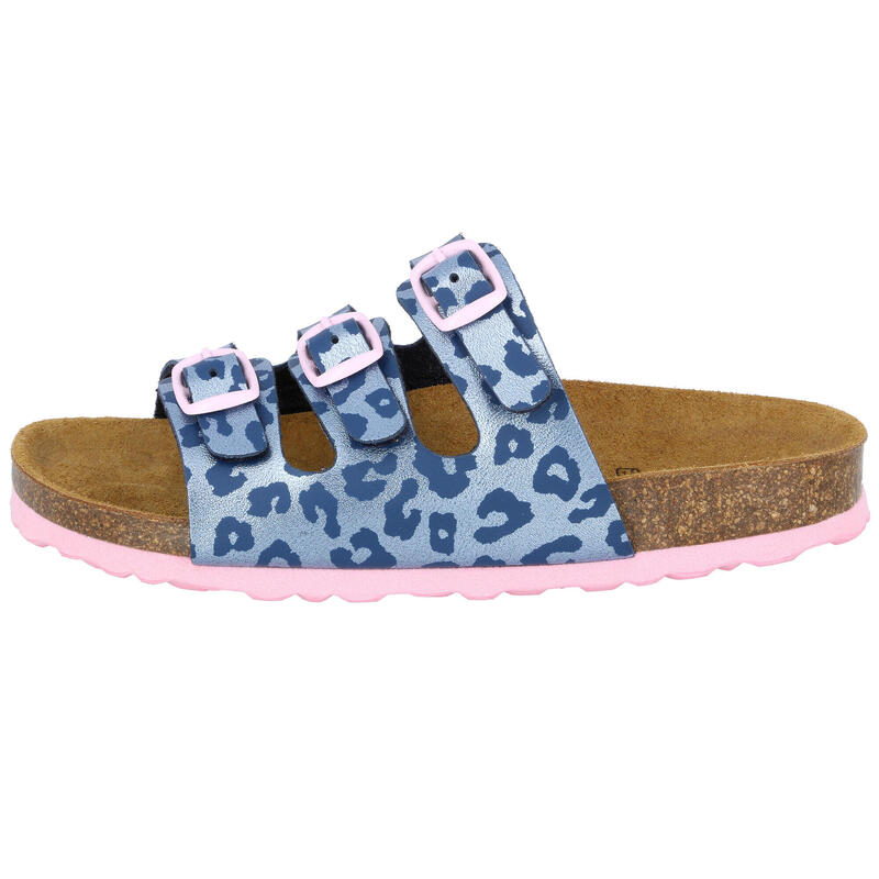 Pantolette blau Mädchen Pantolette Bioline Kids