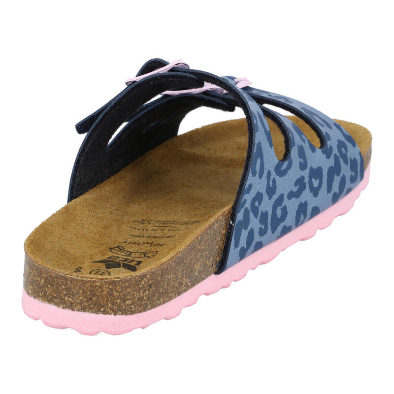 Pantolette blau Mädchen Pantolette Bioline Kids