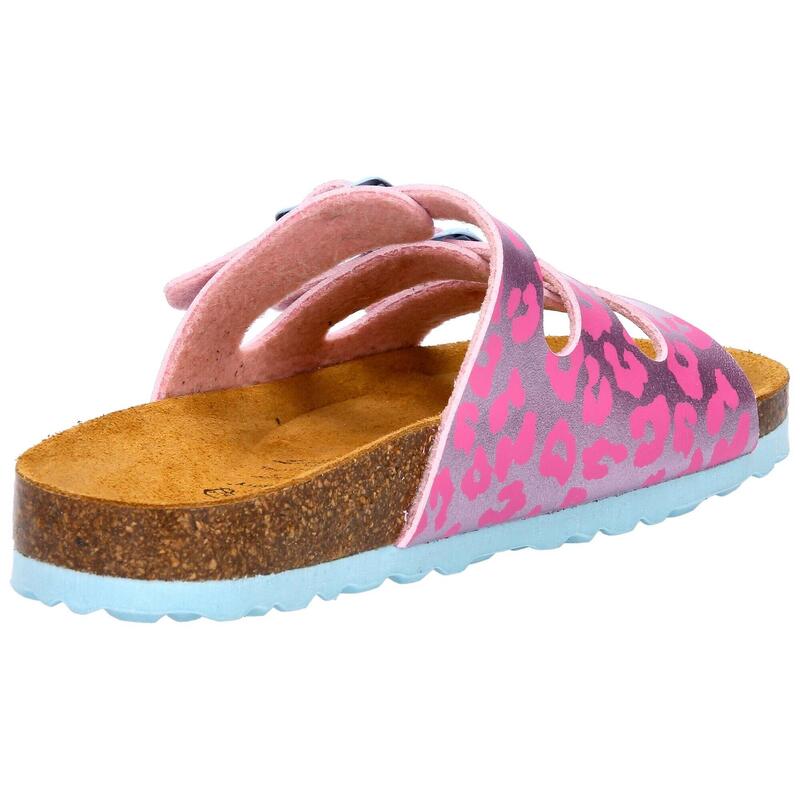 Pantolette rosa Mädchen Pantolette Bioline Kids