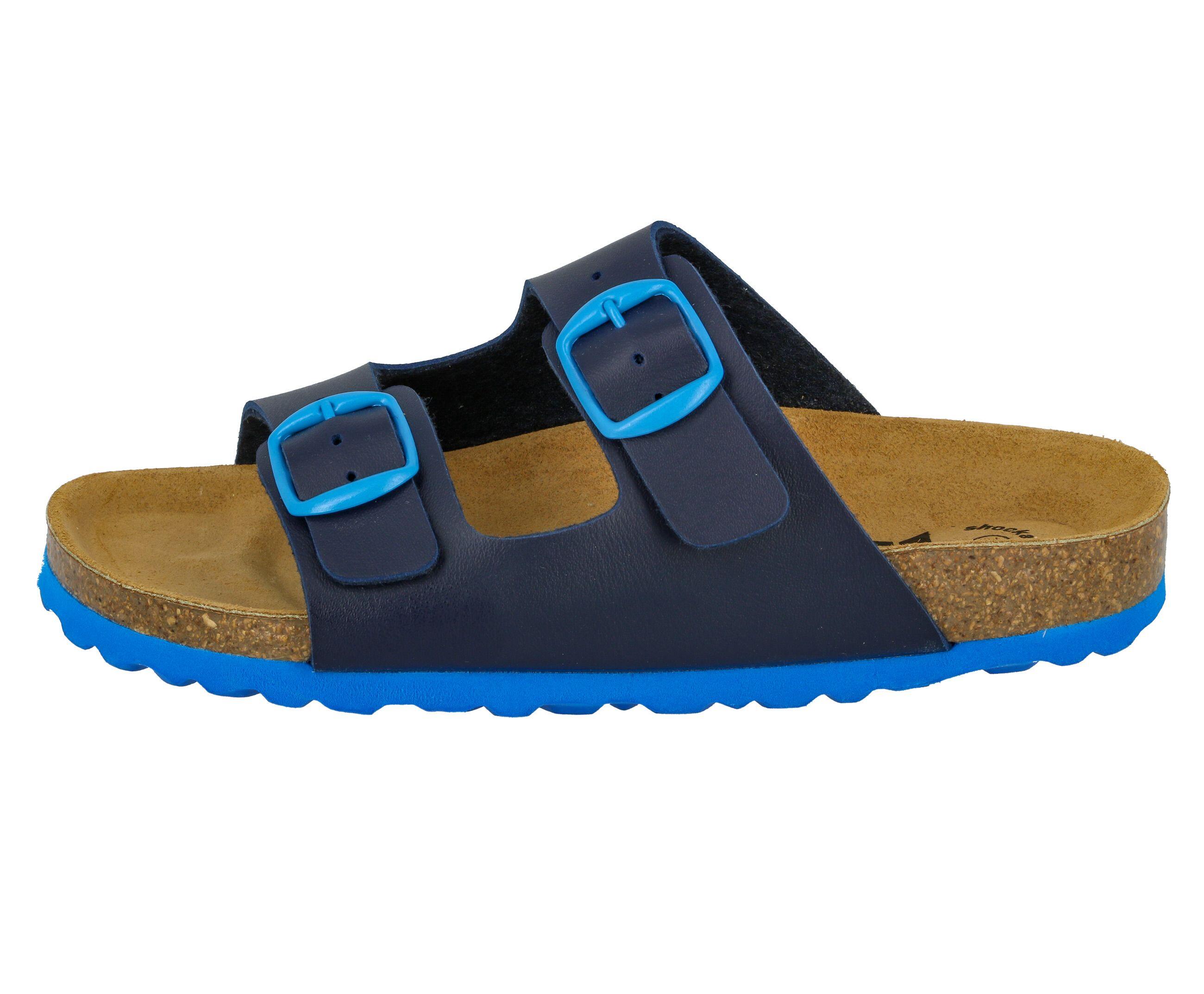 Hausschuh Jungen Schnallen LICO Bioline Kids 2/6