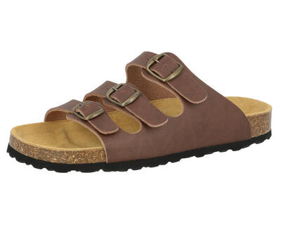 Pantolette braun Damen Pantolette Bioline Lady