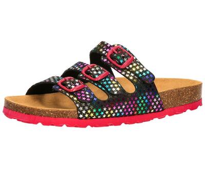 Pantolette schwarz Mädchen Pantolette Bioline Starline